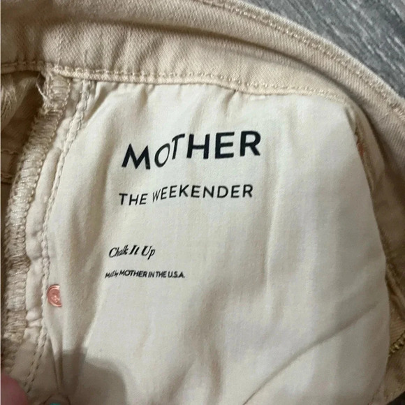 NWT MOTHER The Weekender Mid Rise Flare Jeans in Brown Bag Size 33 - Picture 9 of 9